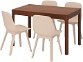 Комплект столовой мебели Ikea Экедален/Одгер 792.292.07