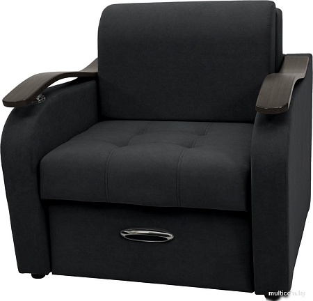 Кресло Сириус Лидер-2 ППУ 95x110 (Eva 11 велюр черный)
