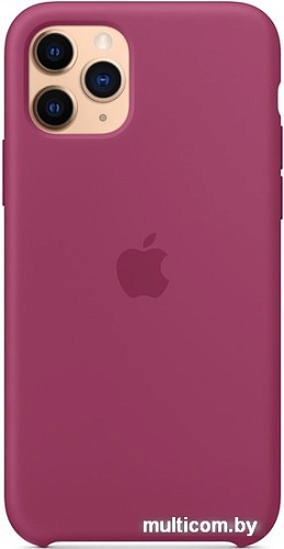Чехол Apple Silicone Case для iPhone 11 Pro (сочный гранат)