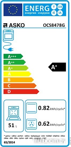 Электрический духовой шкаф ASKO OCS8478G