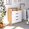 Детский комод Атон Сириус-2 Wood 804 ПВХ (дуб сонома)