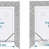 Душевой уголок Акватон Lax 80x80 (правый) [1AX016SSXX000]