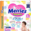 Трусики-подгузники Merries M Megapack (74 шт)