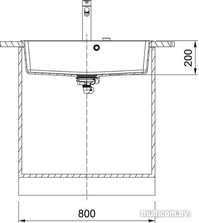 Кухонная мойка Franke Centro CNG 610-73 114.0628.432 (черный матовый)