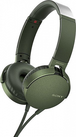 Наушники Sony MDR-XB550AP (зеленый)