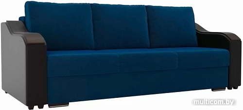 Диван Лига диванов Монако 102030 (синий/черный)