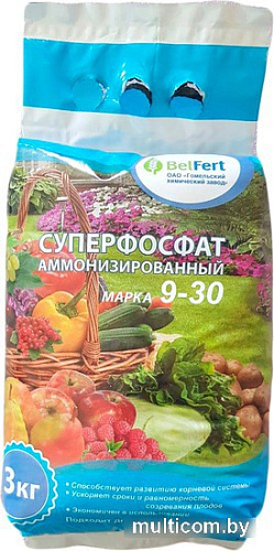 Удобрение BelFert Суперфосфат 9-30-9(S) 3 кг