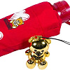Зонт Moschino 8127-superminiC Hearts and bears Dark Red