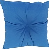 Декоративная подушка Sled Квадратная 40x40x12 (синий)