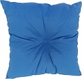 Декоративная подушка Sled Квадратная 40x40x12 (синий)