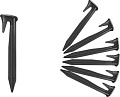 Комплект фиксаторов ограничительного кабеля AL-KO Robolinho (119461)
