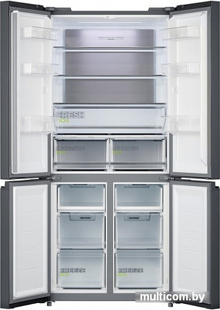 Четырёхдверный холодильник Midea MRC519SFNGX