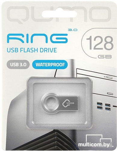 USB Flash QUMO Ring 3.0 128GB