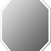 Пекам Зеркало Octagon 80x100 octagon-80x100dpcl (с подсветкой, с сенсором на взмах руки, подогревом, часами)