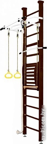 Детский спортивный комплекс Kampfer Helena Maxi Ceiling (3 м, шоколадный/белый)