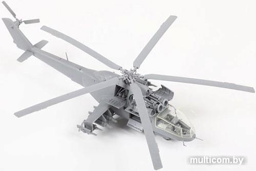 Звезда Советский ударный вертолет Ми-24А