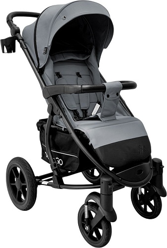Коляска прогулочная «книга» Bubago Model One BG 173-1 (темно-серый)