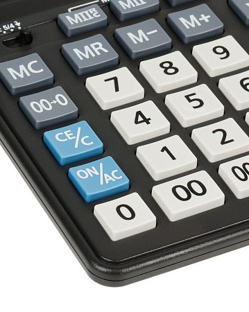 Бухгалтерский калькулятор Eleven Business Line CDB1601-BK_El (черный)