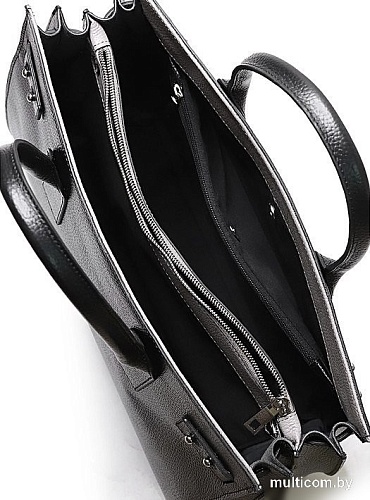 Женская сумка Galanteya 12024 24с838к45 (черный/кофейный плита-10)