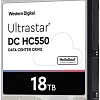 Жесткий диск WD Ultrastar DC HC550 18TB WUH721818ALE6L4