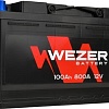 Автомобильный аккумулятор Wezer WEZ100800R (100 А·ч)