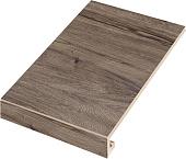 Керамогранит (плитка грес) Zeus Ceramica Allwood Brown Ступень Угловая Левая 345x150