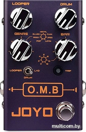 Гитарная педаль Joyo R-06-OMB-LOOP/DRUMMACHINE
