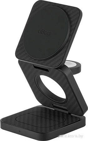 Беспроводное зарядное uBear Balance 3-in-1 Kevlar WL17BL31-AW