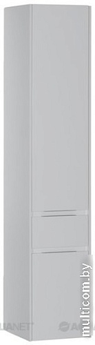 Aquanet Шкаф-пенал Латина 35 (белый)