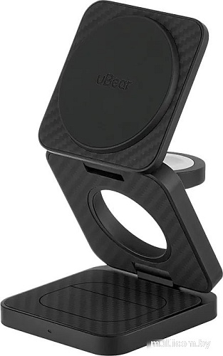 Беспроводное зарядное uBear Balance 3-in-1 Kevlar WL17BL31-AW