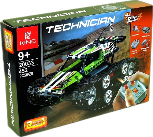 Конструктор King 20033 Гусеничный вездеход на радиоуправлении