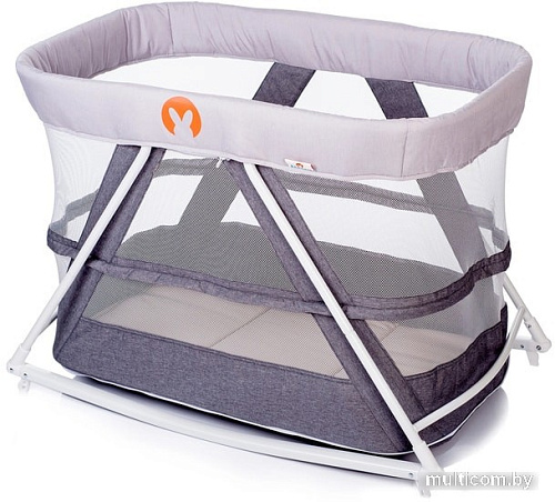 Манеж-кровать Babyhit Rocking Crib (light grey)