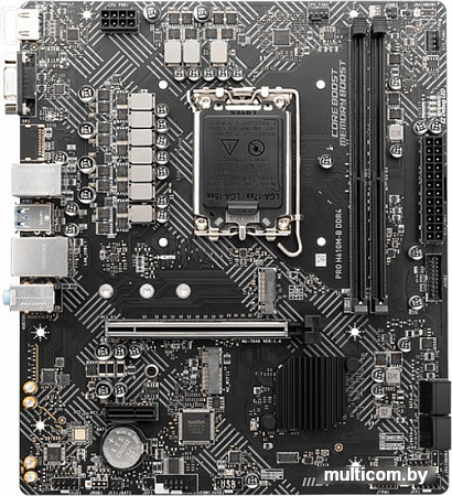 Материнская плата MSI PRO H610M-B DDR4