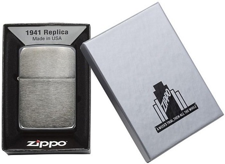 Зажигалка Zippo Black Ice 1941 Replica 24096-000003