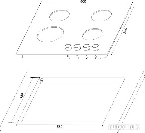 Варочная панель Hansa BHKS63138