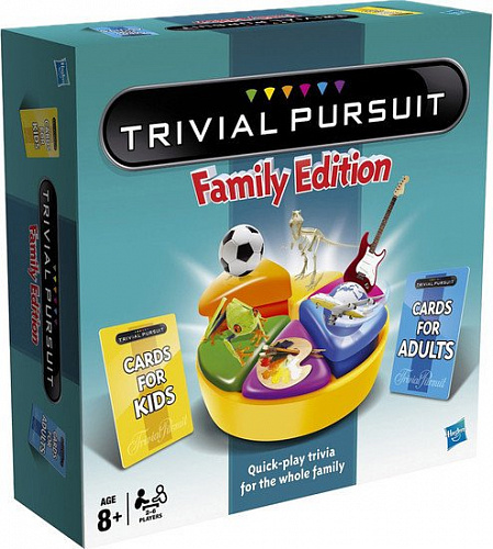 Настольная игра Hasbro Тривиал Персьют Семейное издание (Trivial Pursuit F.E.) [73013]