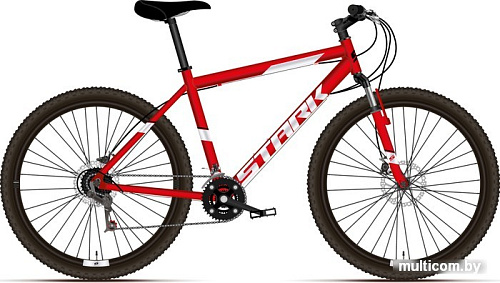 Велосипед Stark Outpost 26.1 D р.18 2021 (красный/белый)