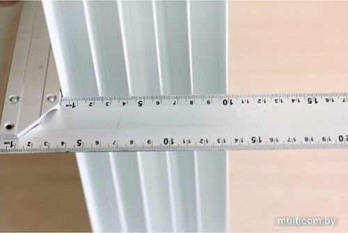 Алюминиевый радиатор Русский радиатор Корвет AL 500/100 (4 секции)