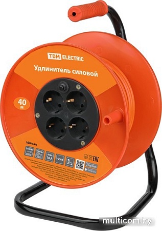 Удлинитель на катушке TDM Electric SQ1301-0535