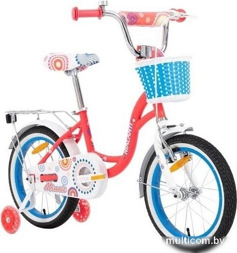 Детский велосипед Nialanti Minnie 16 2025 (розовый, разобранный)