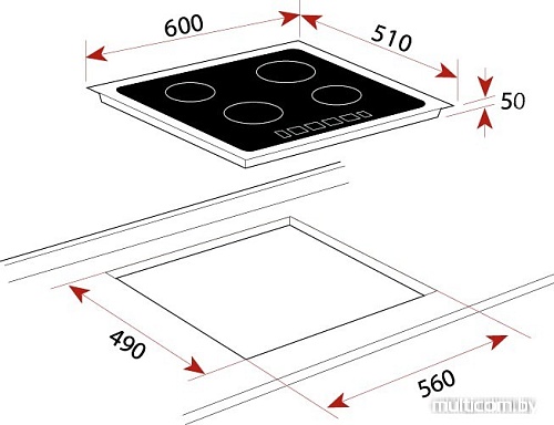 Варочная панель TEKA Space IZF 6420