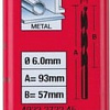 Набор оснастки Milwaukee 4932373343 (10 предметов)