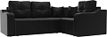 Угловой диван Mebelico Кембридж угловой 108832 (правый, экокожа, черный)