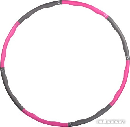 Массажный обруч Indigo IN301 (розовый/серый)