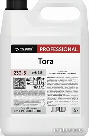 Средство для ванных комнат Pro-Brite Tora 5 л