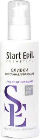 Сливки Start Epil Восстанавливающие с а-бисабололом и витаминным комплексом 160 мл