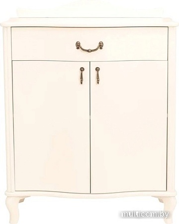 Комод Мебелик Джульетта с распашными дверцами (дуб шампань)