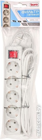 Сетевой фильтр Buro 500SL-3-G