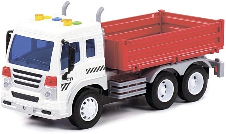 Грузовик Полесье Сити 91659 (красный)