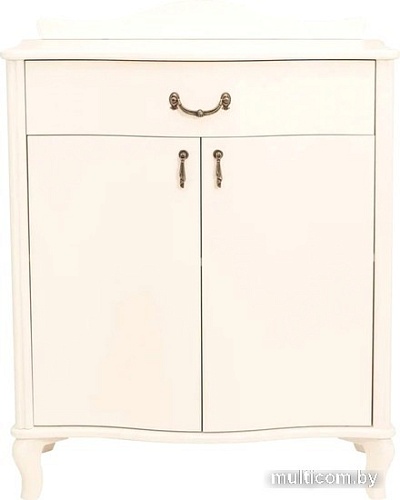 Комод Мебелик Джульетта с распашными дверцами (дуб шампань)